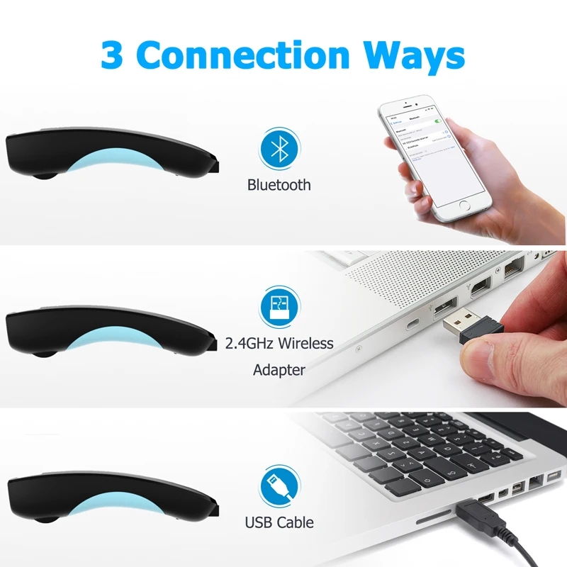 2D Barcode Scanner Bluetooth 2 - Document Scanner Portable review and price