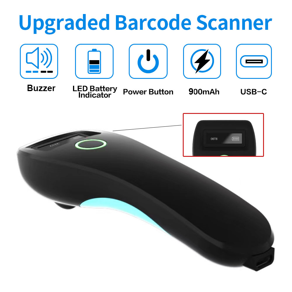 2D Barcode Scanner Bluetooth 2 - Document Scanner Portable review and price