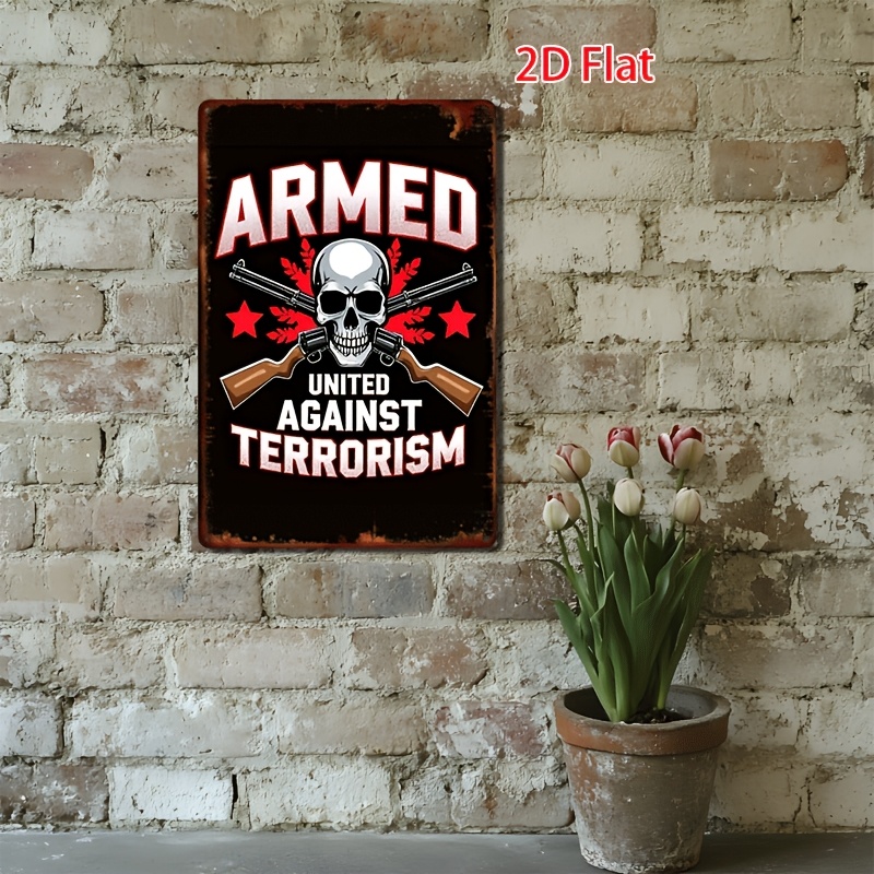 Vintage-Style Armed Against Te - Home Office Or review and price