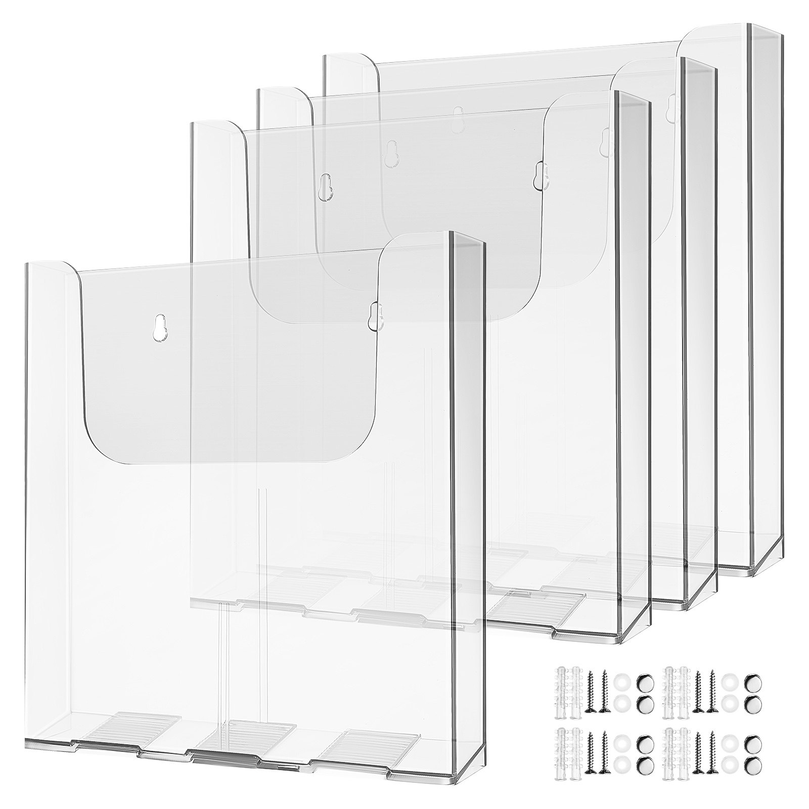 4Pcs Acrylic Wall Brochure Hol - Document Holder Stand review and price