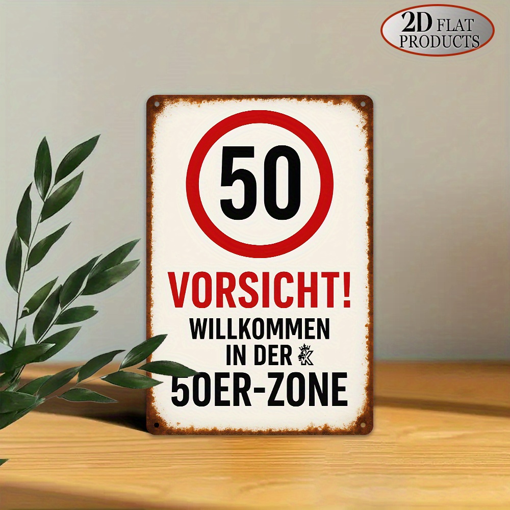 50th Birthday German Speed Lim - Home Office Or review and price