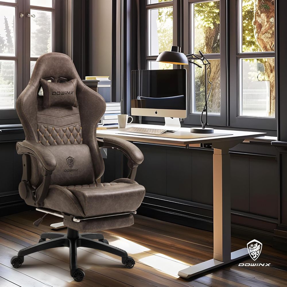 Big & Tall Vintage Gaming Chai - Ergonomic Office Chair review and price
